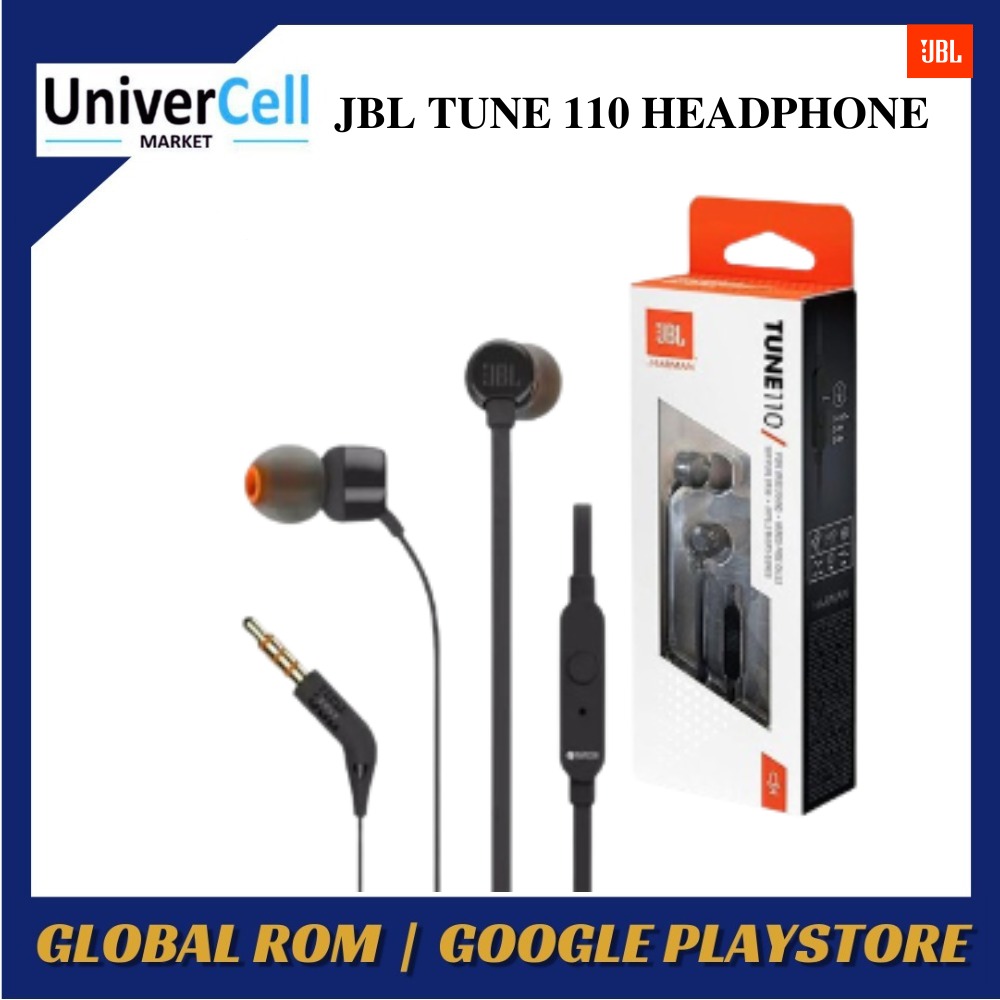 JBL Tune 110 Headphone with Mic Store Pickup Same Day Delivery