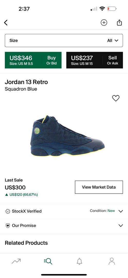 Jordan 13 squadron blue for sale hot sale