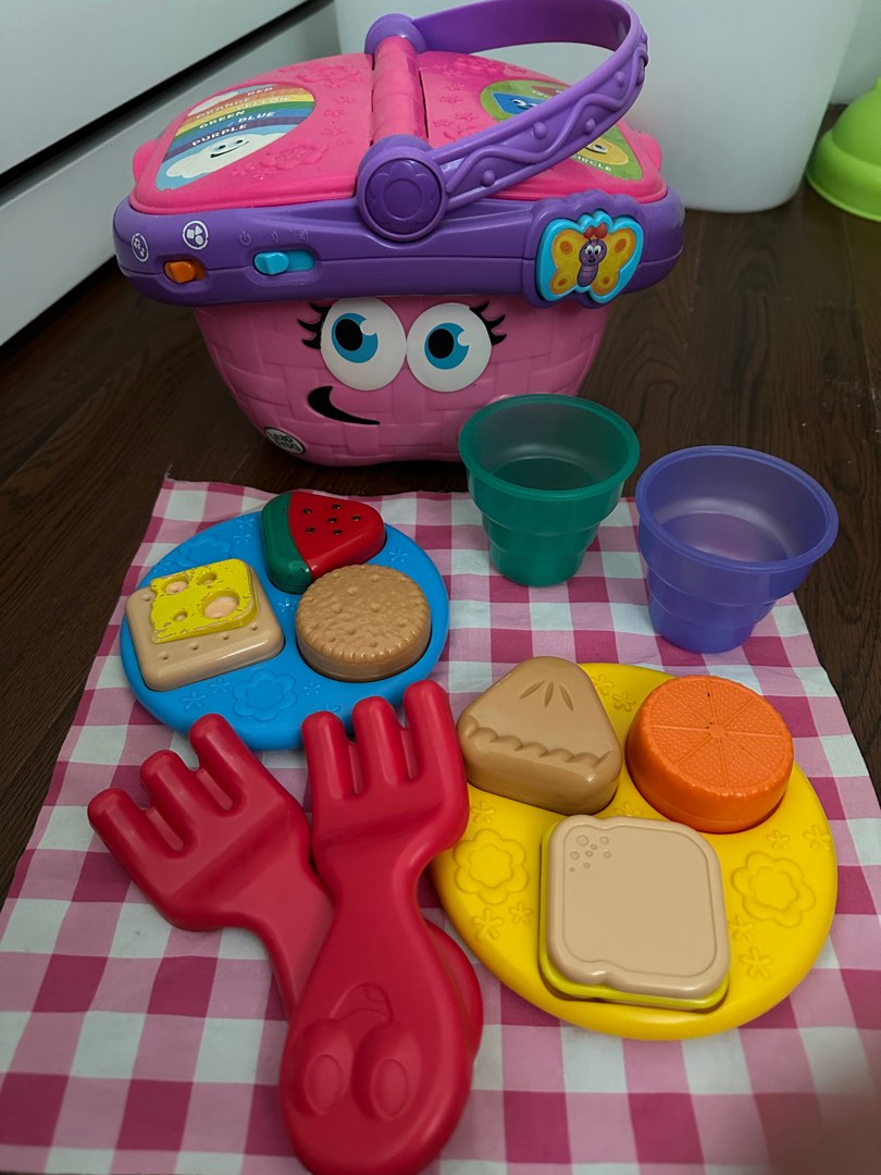 Leapfrog Picnic Basket, Babies & Kids, Infant Playtime on Carousell