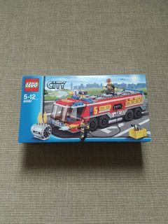 LEGO 60061 City Firefighters Airport Fire Truck Airport + Notice -CN285