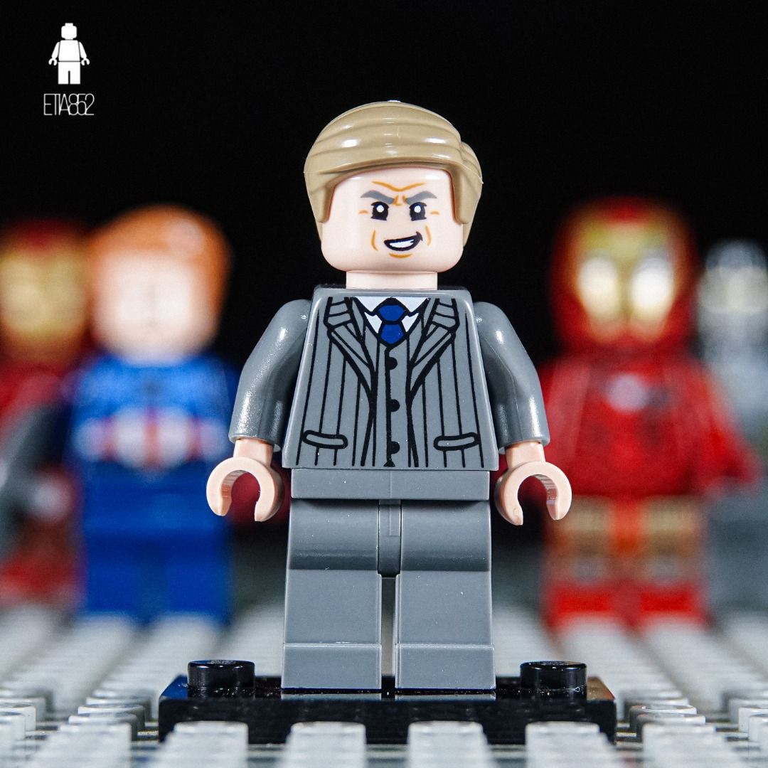 Lego 人仔 minifigures Alexander Pierce(Marvel/76269/Avengers Tower), 其他 ...