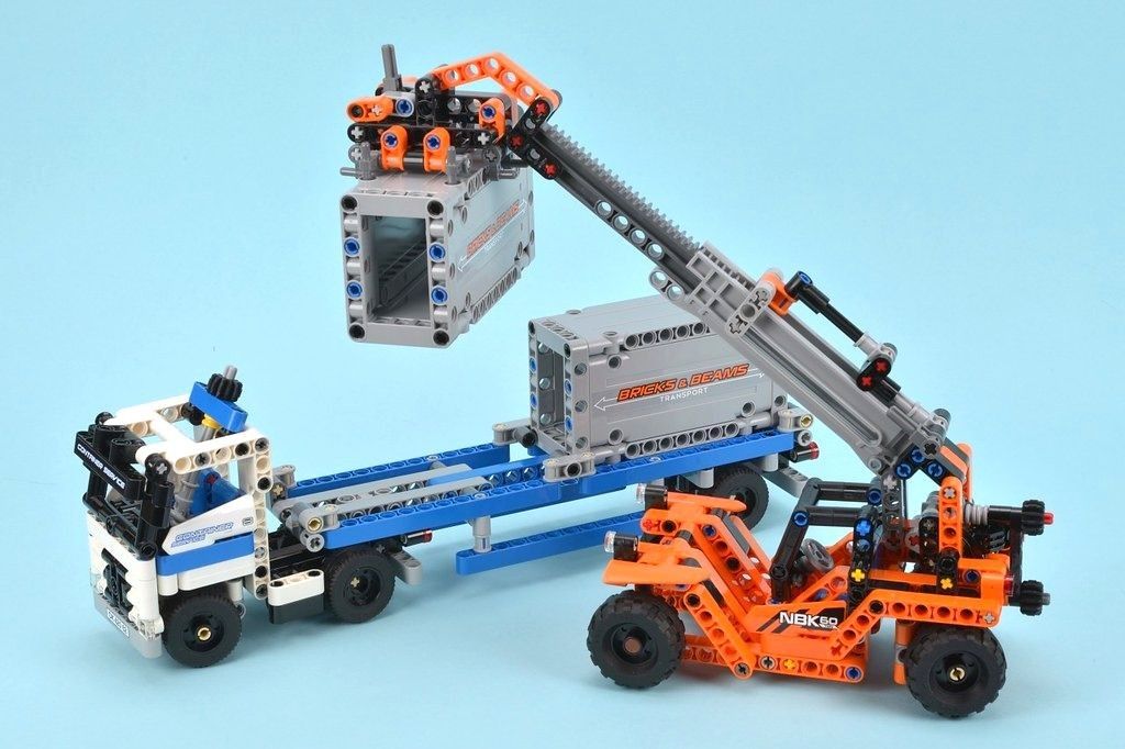 Lego Technic 42062 Container Yard Hobbies Toys Toys Games on Carousell