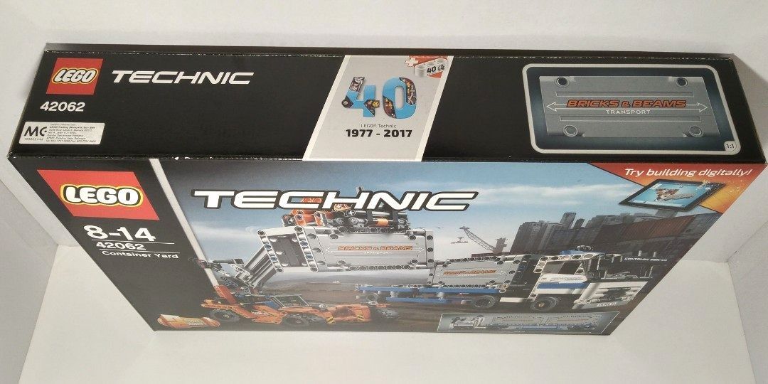 Lego Technic 42062 Container Yard Hobbies Toys Toys Games on Carousell