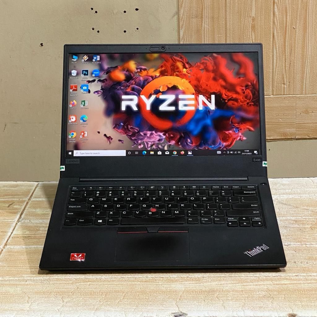 LENOVO THINKPAD RYZEN 7 3700U Seri E495, Elektronik, Komputer, Laptop ...