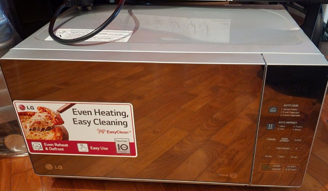 LG 20L Microwave Oven Easy Clean MS2043HAR, TV & Home Appliances