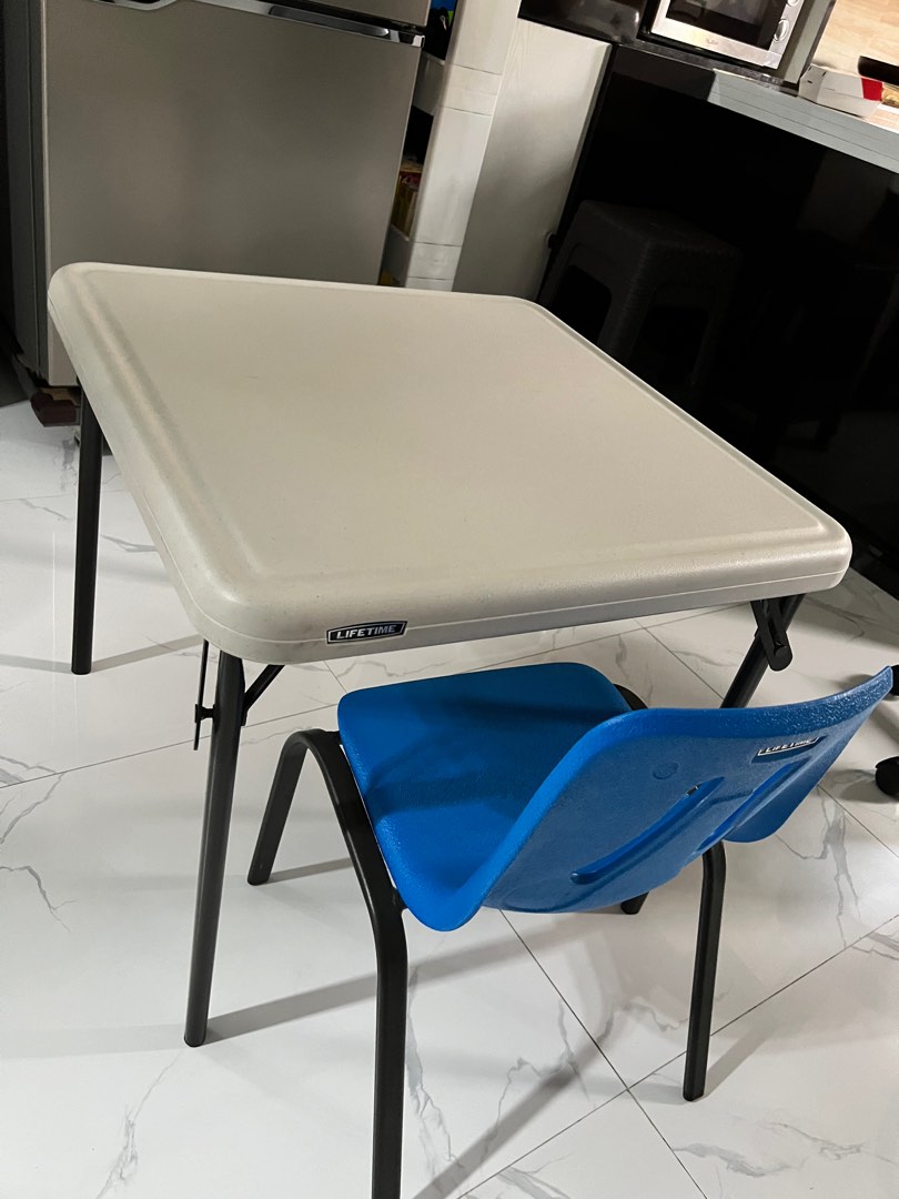 Lifetime Kiddie Table and Chair, Furniture & Home Living, Furniture