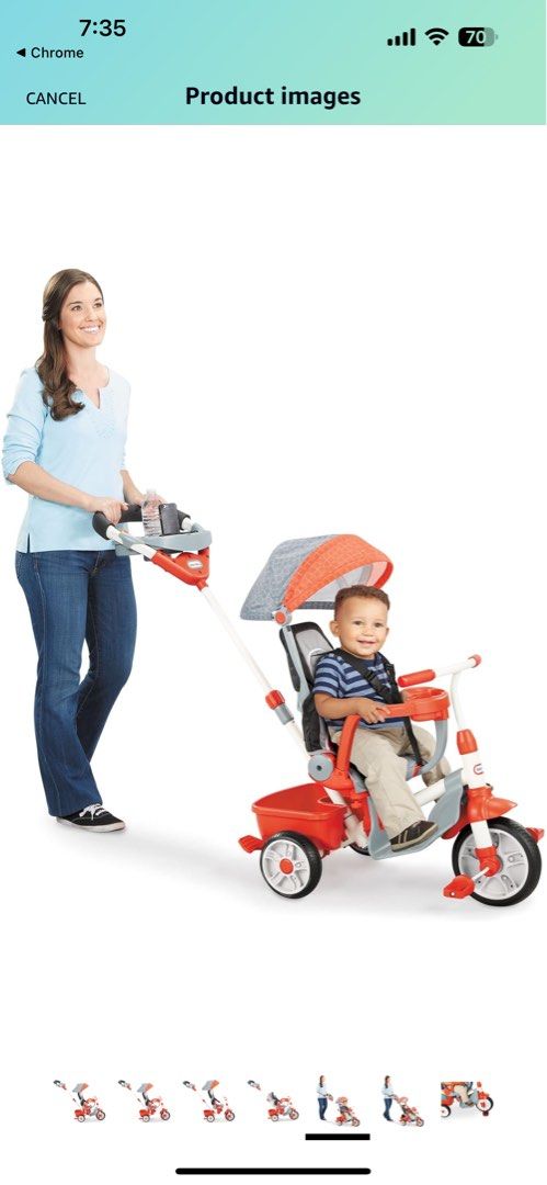 Little tikes 5 in 1 online deluxe ride & relax recliner trike