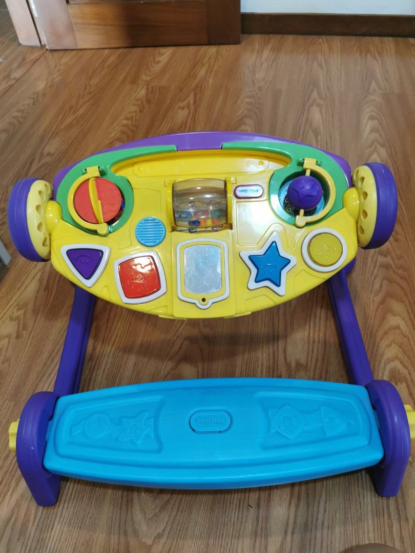 Little Tykes Activity Table (Category: Infant Playtime) located in Quezon City. Submitted by katelegas86589 (Listing ID 1270044300, Image 3). Description: Little Tykes Baby gym - Can be used as a table with chair - Can be used an an activity desk to keep your little one busy - Battery Needed Pick up in New Manila c/o Buyer.