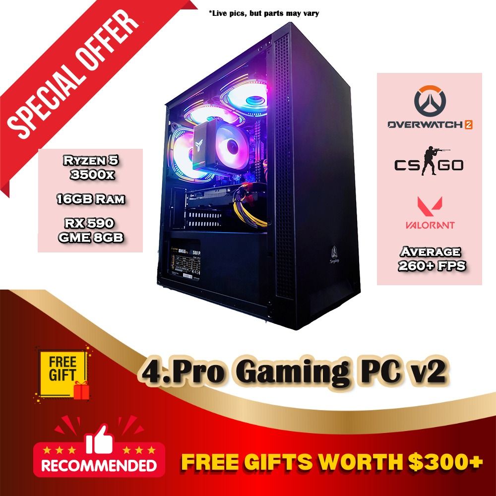 Local High Performance Gaming Desktop PC i5 i7 Ryzen 5 Economical