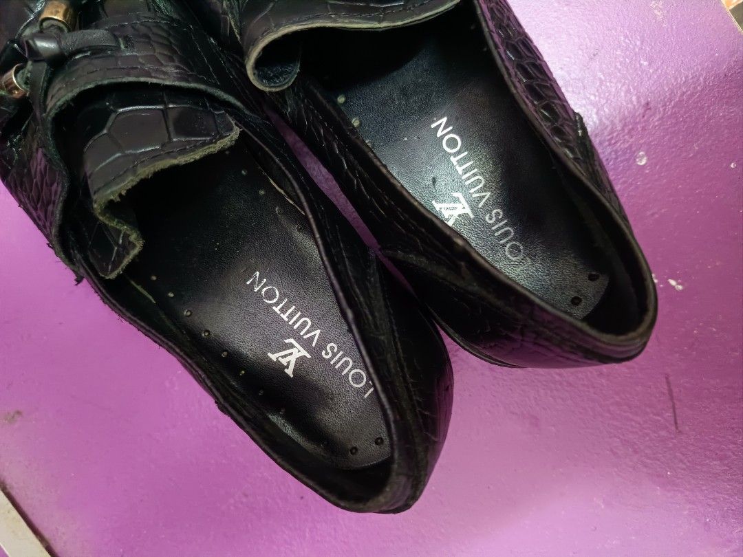 Louis vuitton discount crocodile shoes