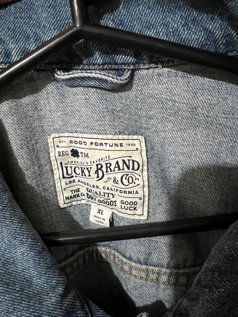 Lucky Brand Denim Jacket, Men's Fashion, Coats, Jackets and