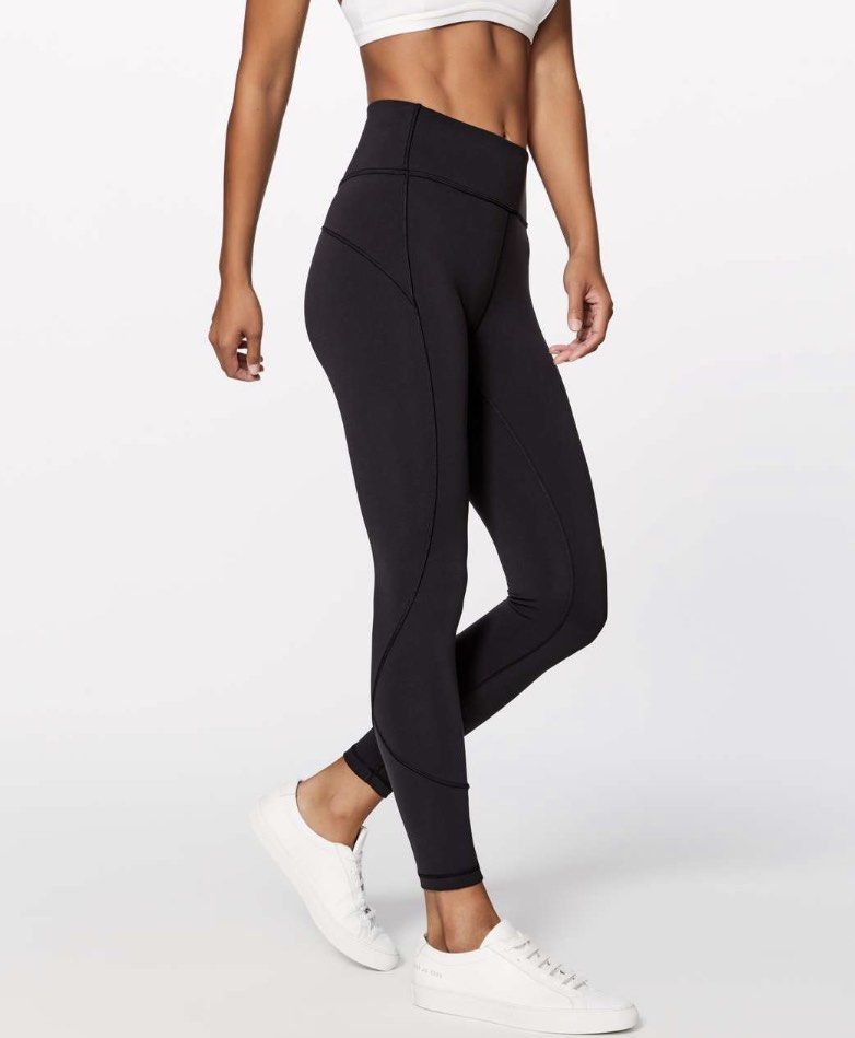 Lululemon In Movement Crop 19 *everlux In Black