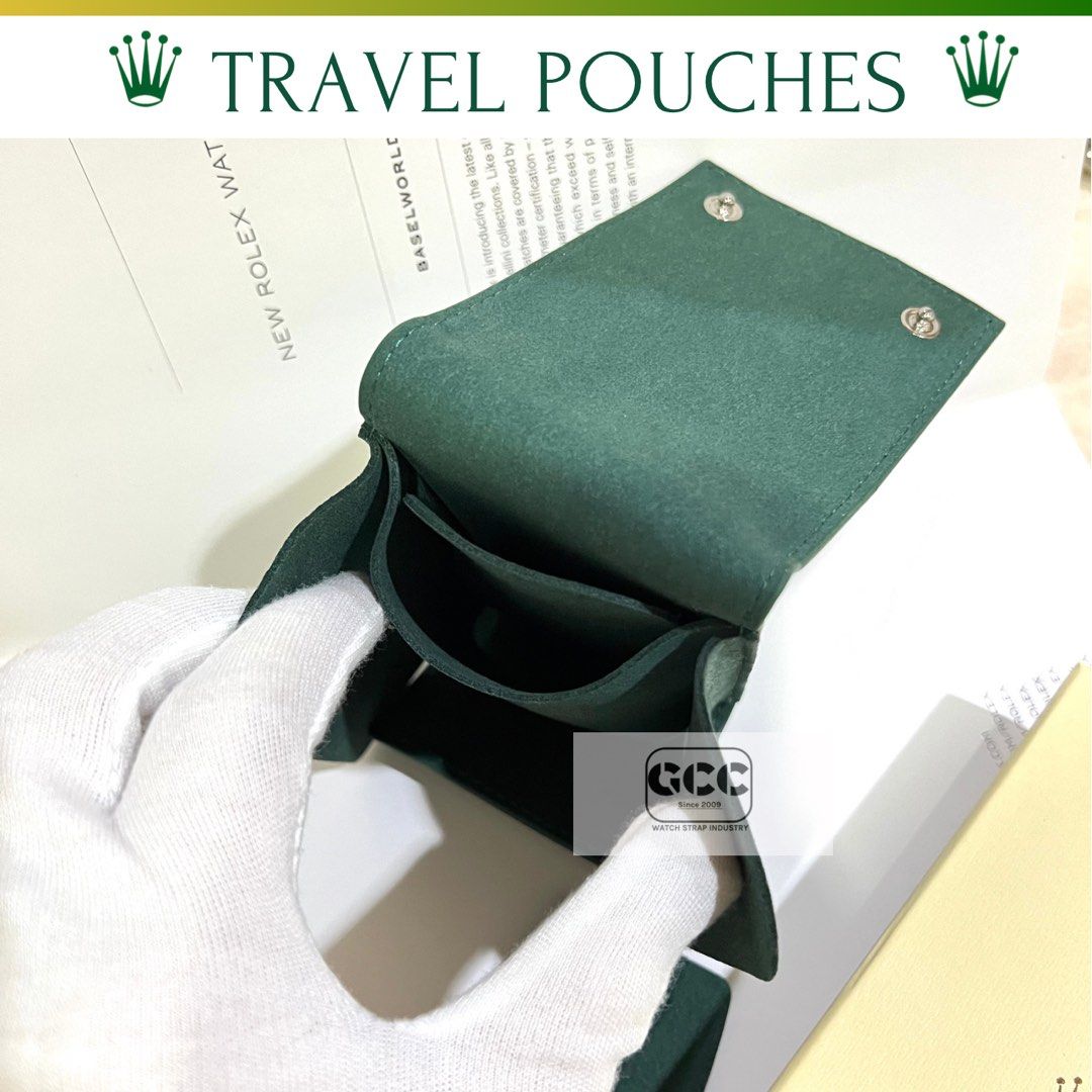 Rolex velvet watch 2025 pouch