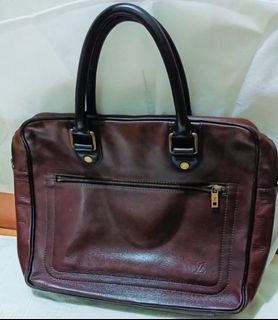 LV office bag for men, Original and top quality leather LV Bag