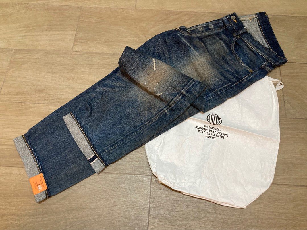 Madness ripped sale cropped denim pants