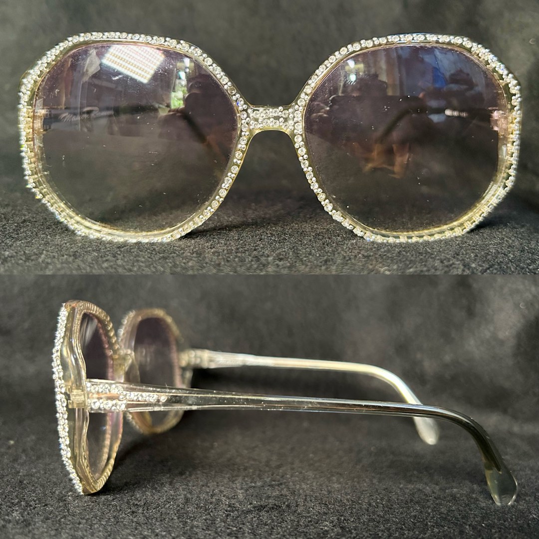 Lunettes Vintage Marion Ramm 92/652 Monture Noire Ovale Métal - Neuf Sans étiquette | Style Rétro Allemand