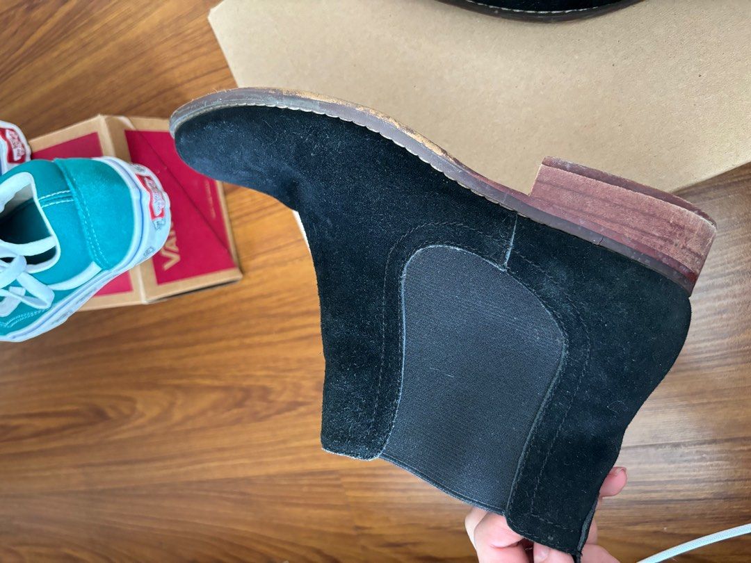 Massimo dutti black best sale ankle boots