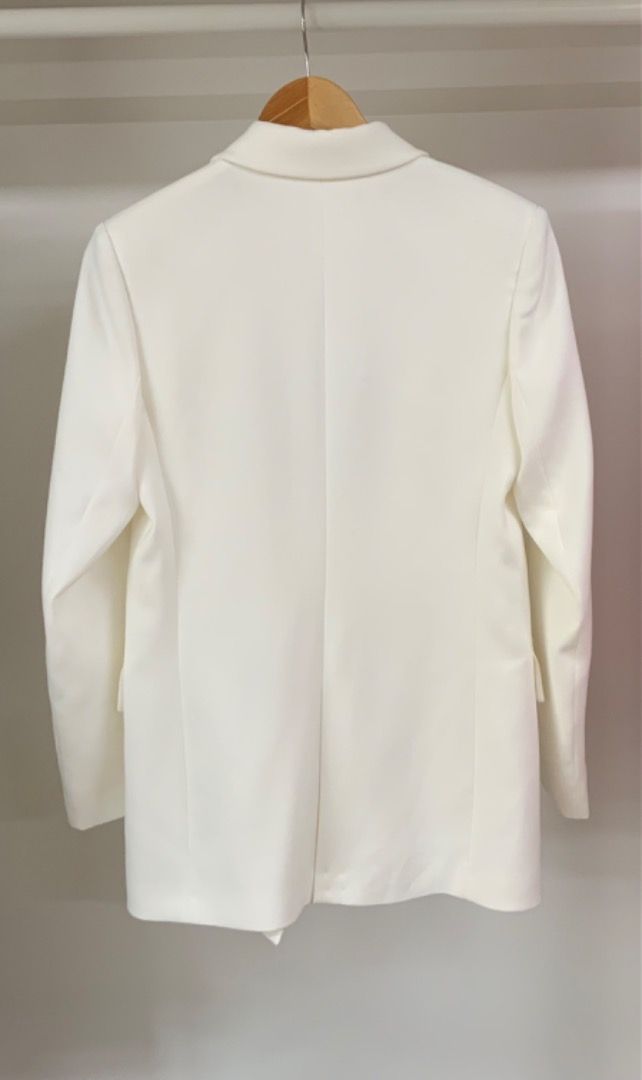 Massimo dutti sale white blazer