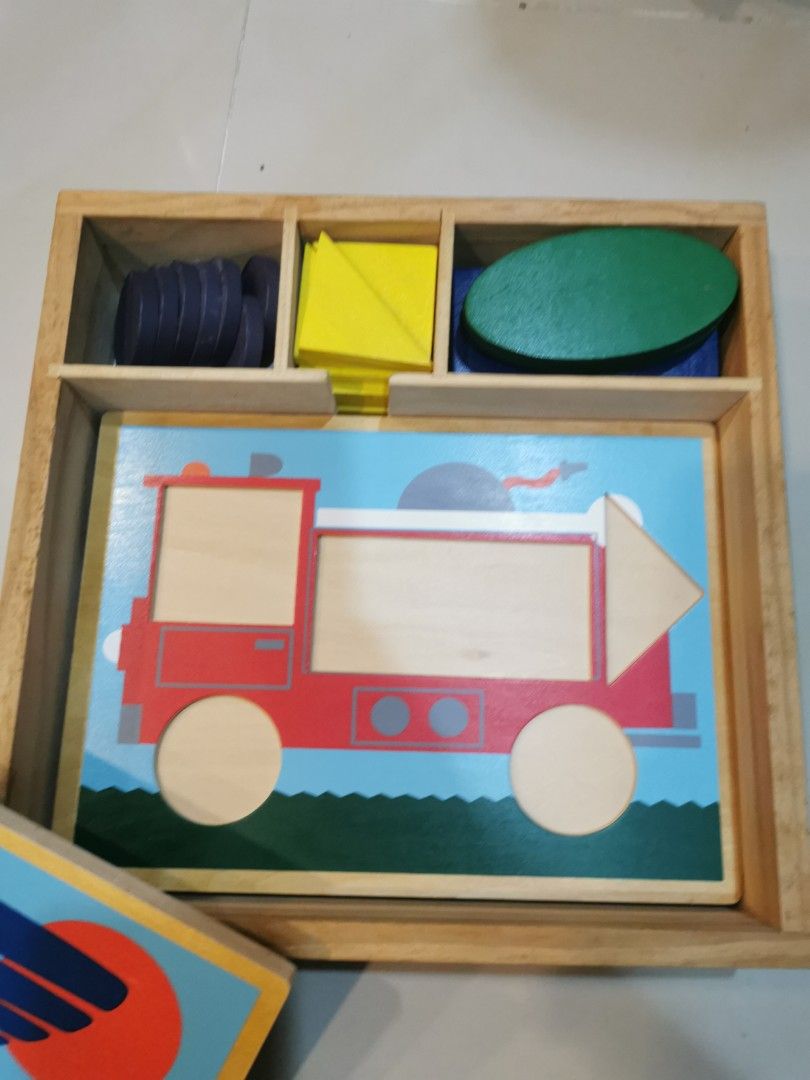 MELISSA DOUG Beginner Pattern Blocks Hobbies Toys Toys