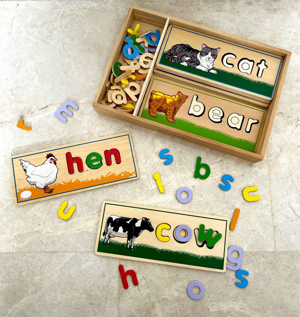 Melissa & doug top see and spell