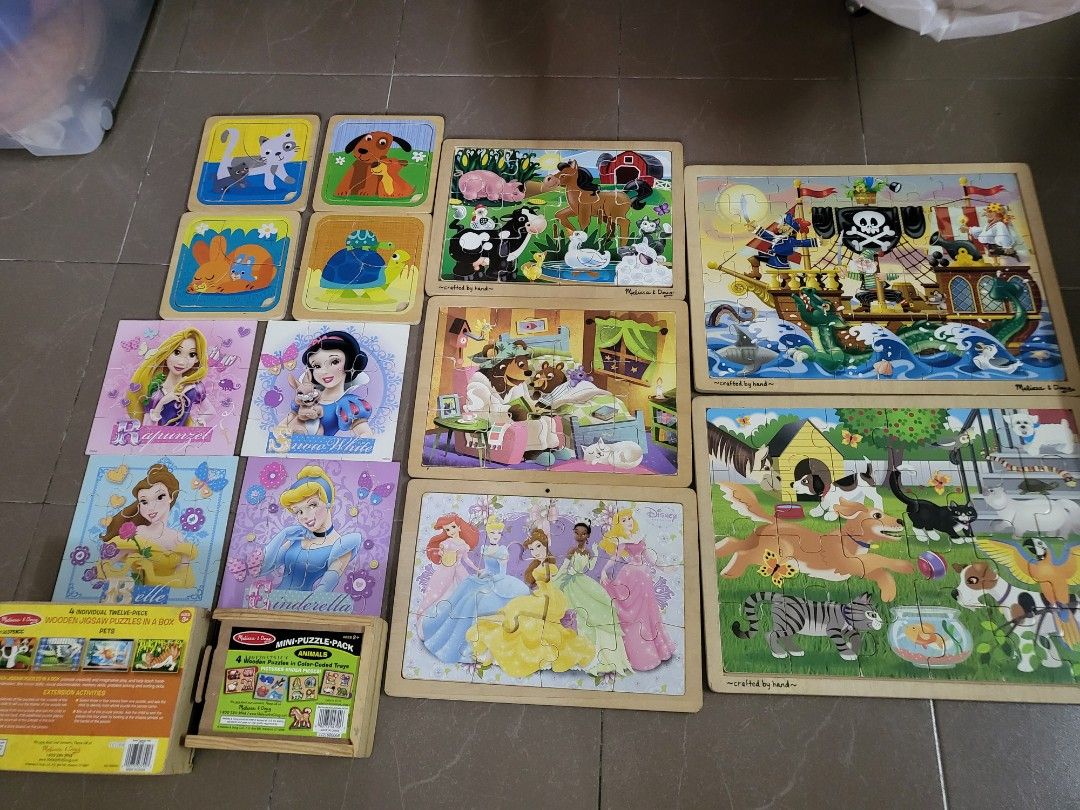 Mellisa Doug Toys R Us Wooden Puzzle