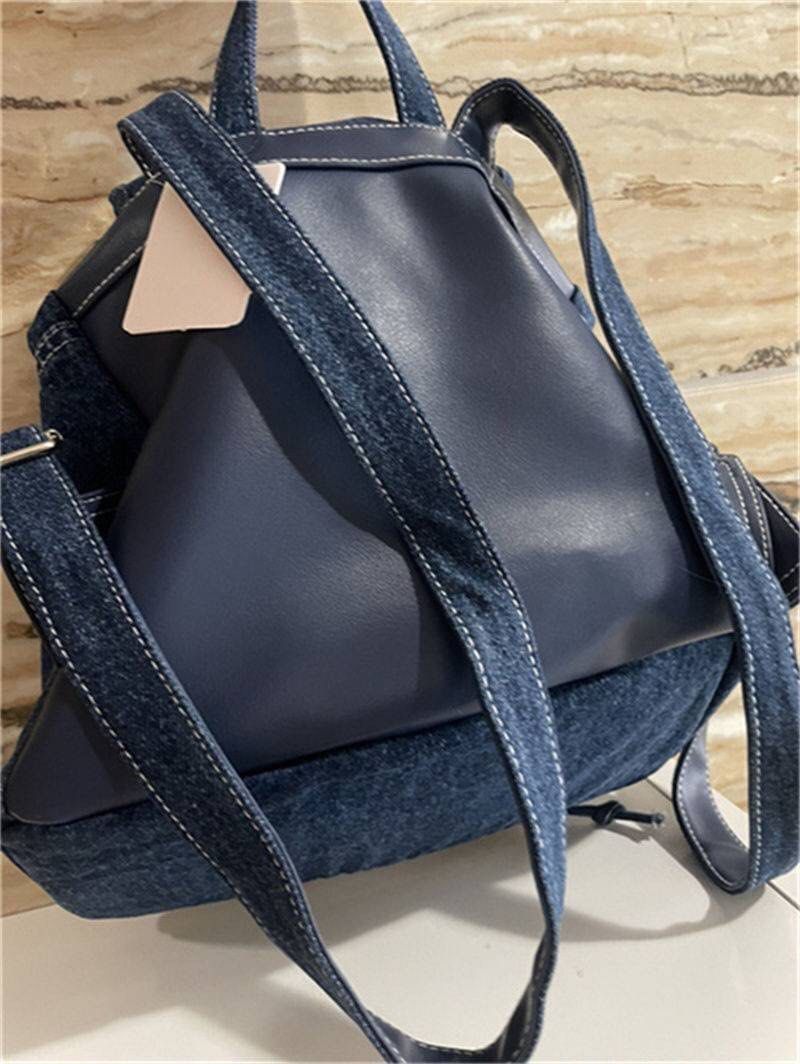 Mens new arrivals denim backpack