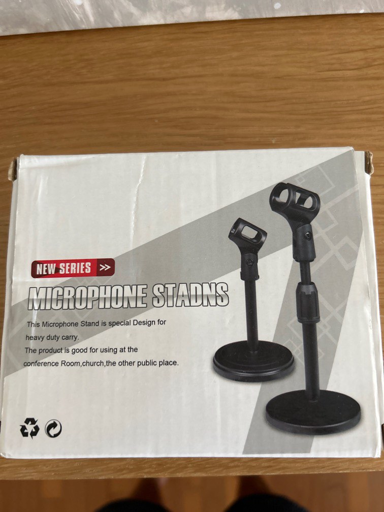 Microphone Stand Audio Other Audio Equipment On Carousell