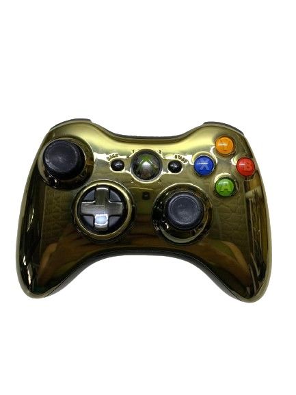 Gold xbox 360 controller store