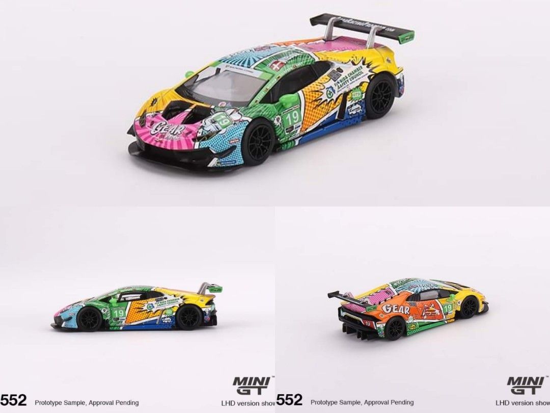 MINI GT #552 Lamborghini Huracán GT3 EVO #19 2020 IMSA Daytona 24