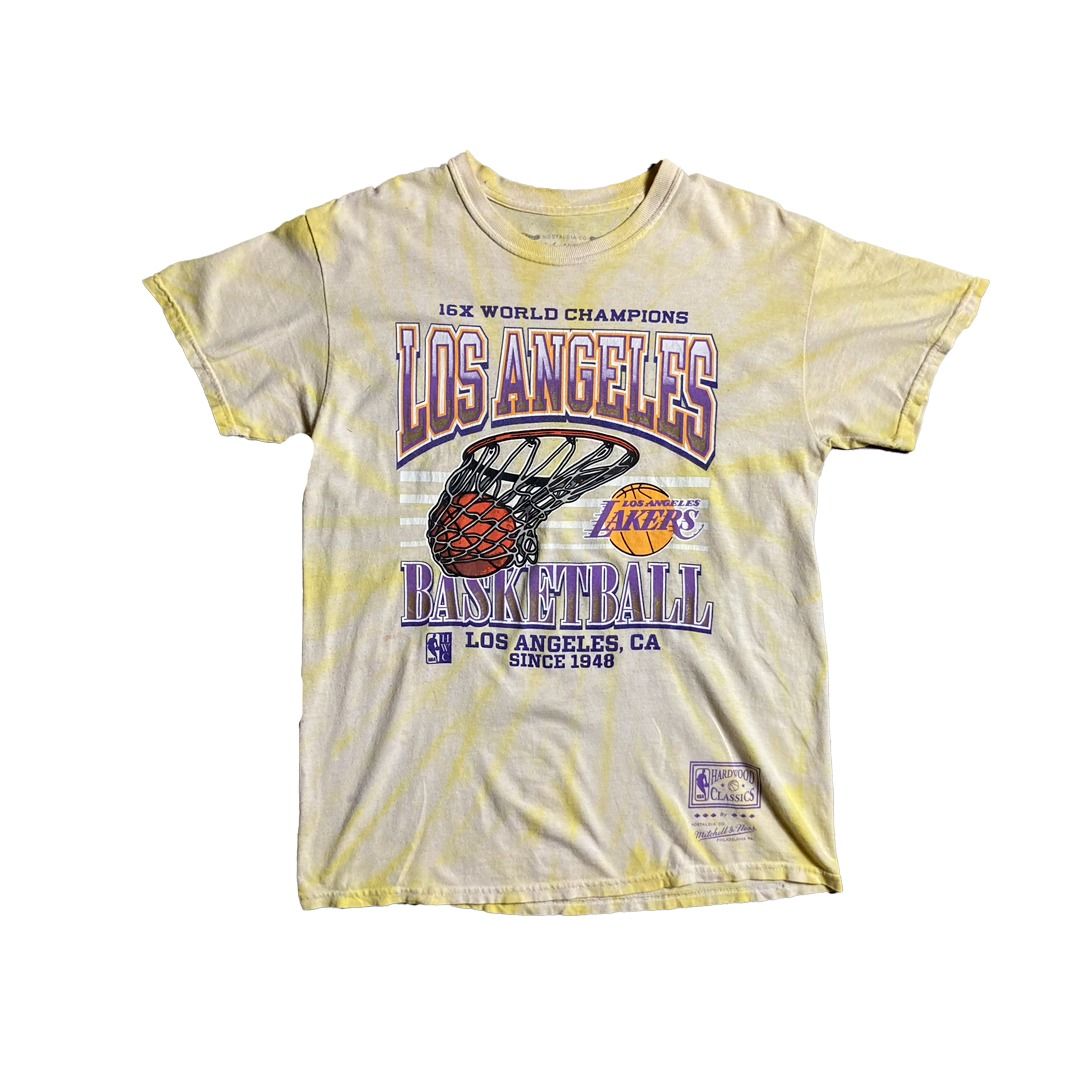 Lakers mitchell and discount ness shirt