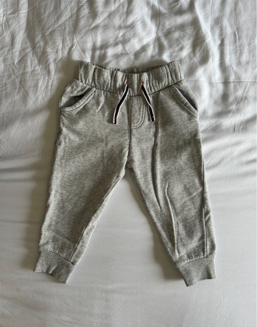 Childrens grey joggers discount