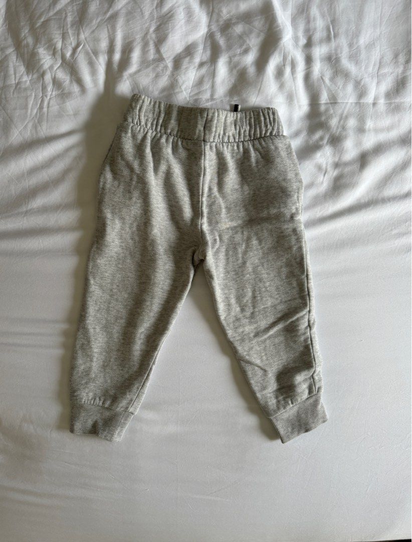 Childrens grey jogging bottoms outlet