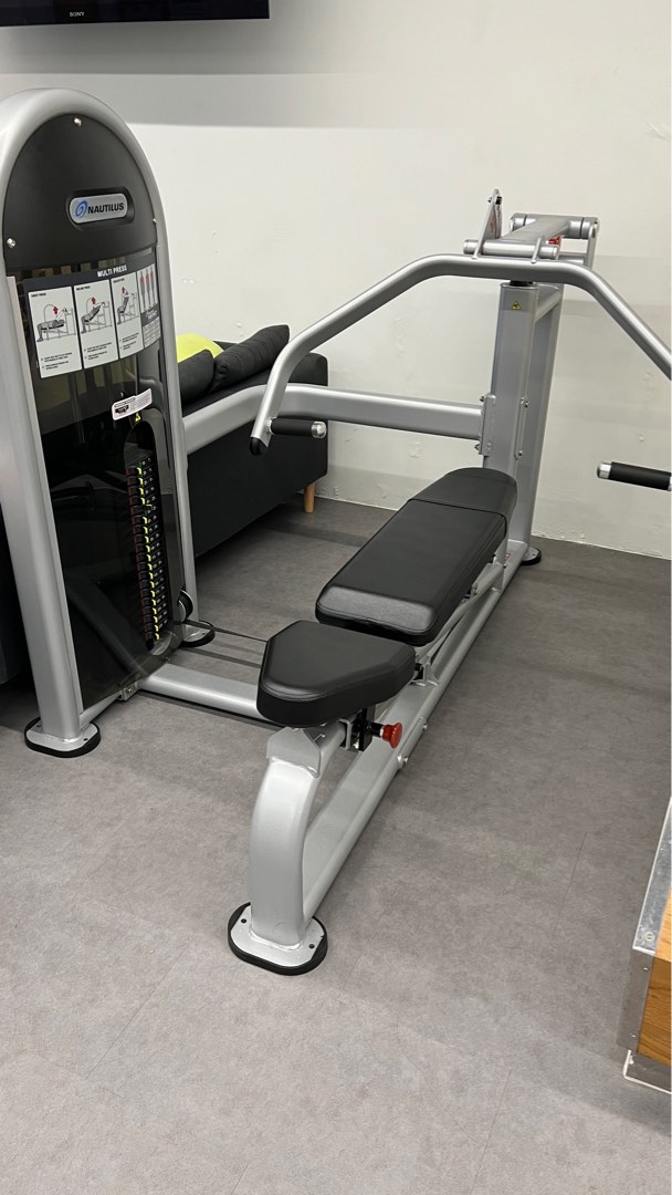 Nautilus Multi Press Machine Chest press incline press shoulder press