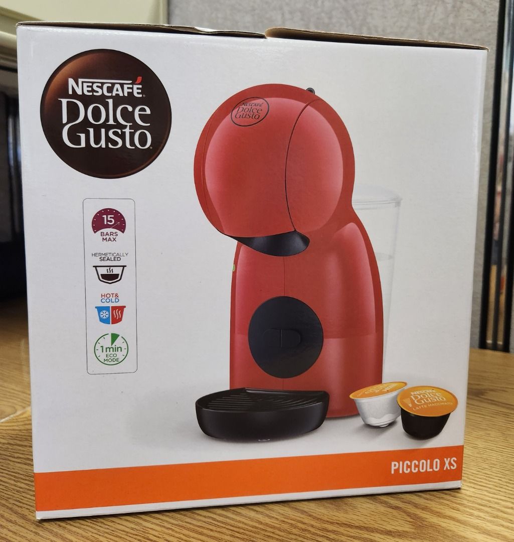 Nescafe dolce gusto Piccolo XS, TV & Home Appliances, Kitchen Appliances,  Coffee Machines & Makers on Carousell