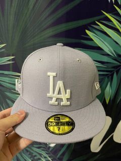 New era  7  1/2 LA羊毛氈全封帽