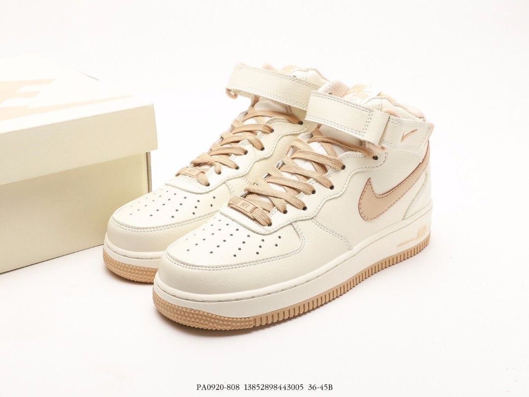 Nike air force 1 mid clearance beige
