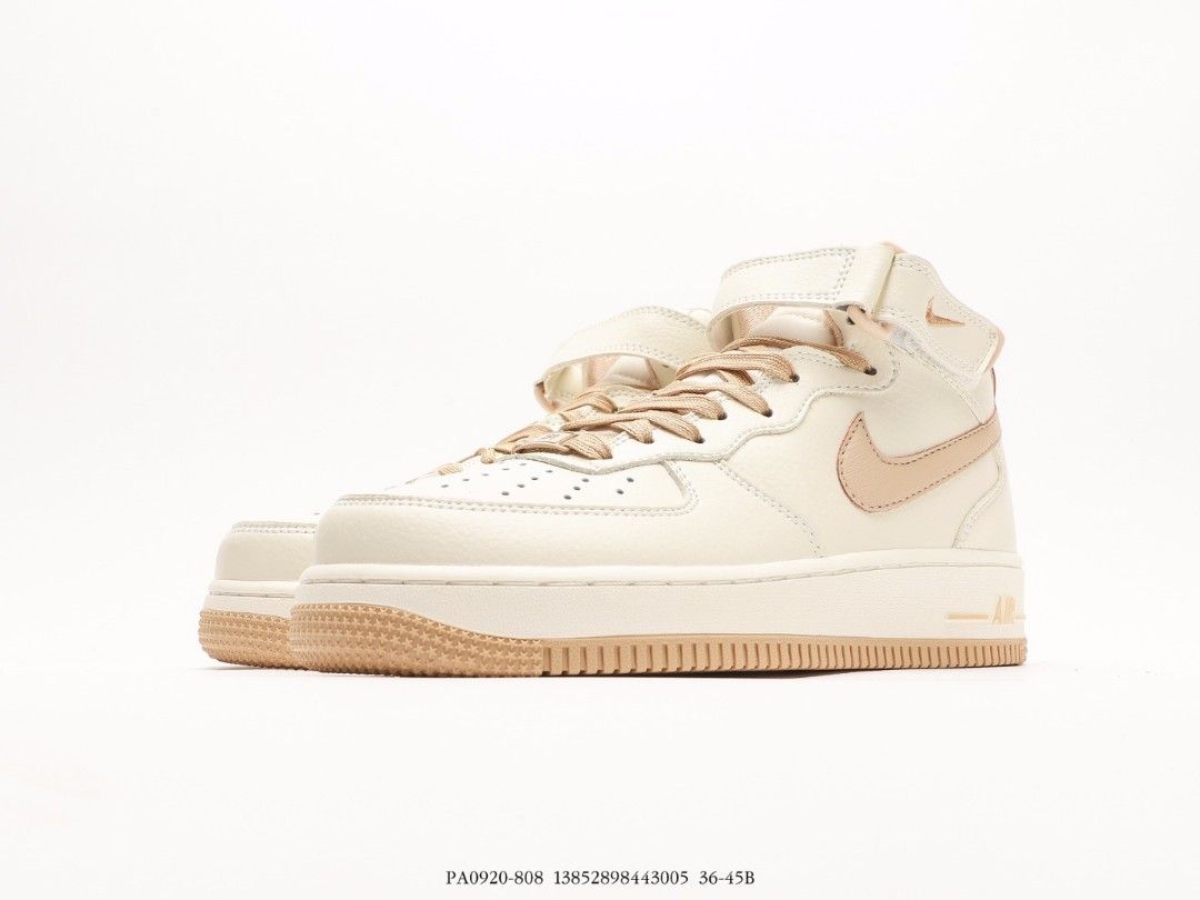NIKE Air Force 1 Mid Beige shoes US 5.5 US 11