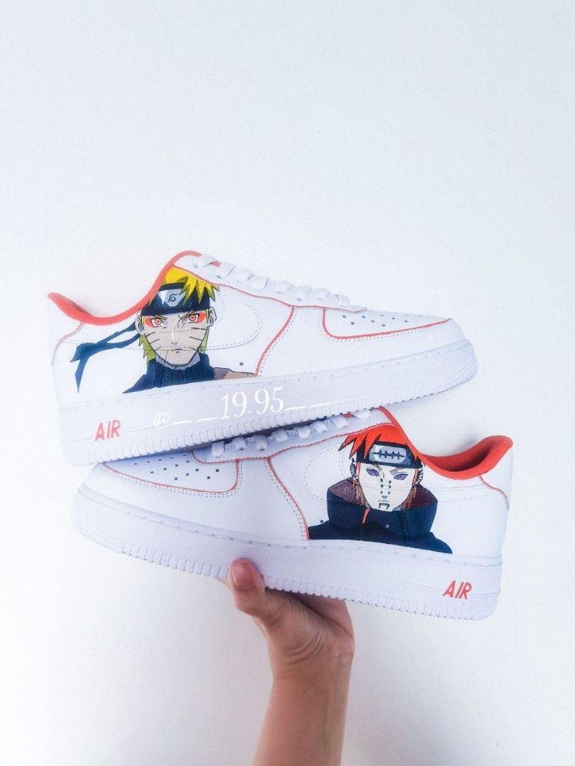 naruto custom shoes air force 1