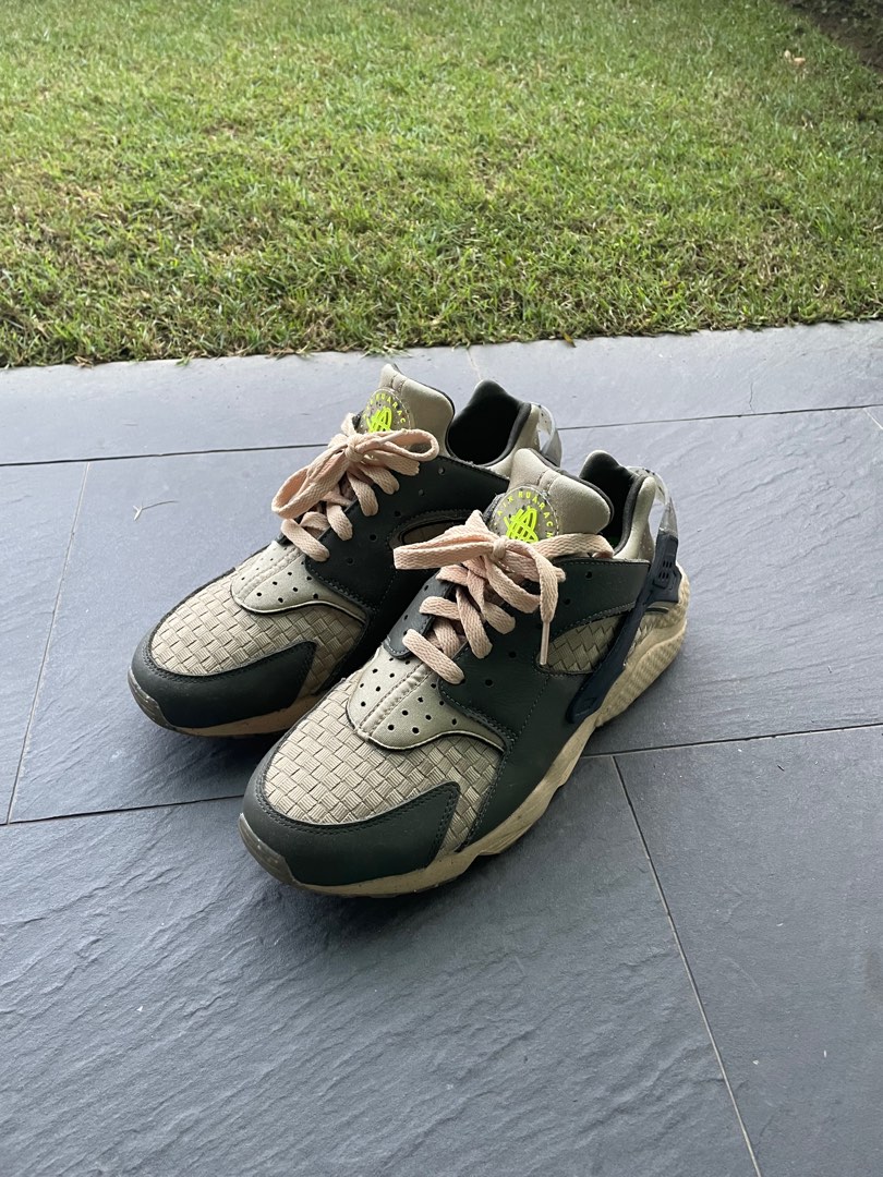 hunter green huarache