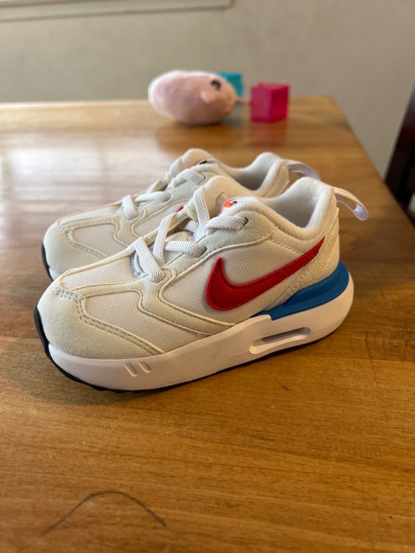 Nike Air Max Dawn TD sz 8C White Photo Blue baby toddler infant children s Babies Kids Babies Kids Fashion on Carousell