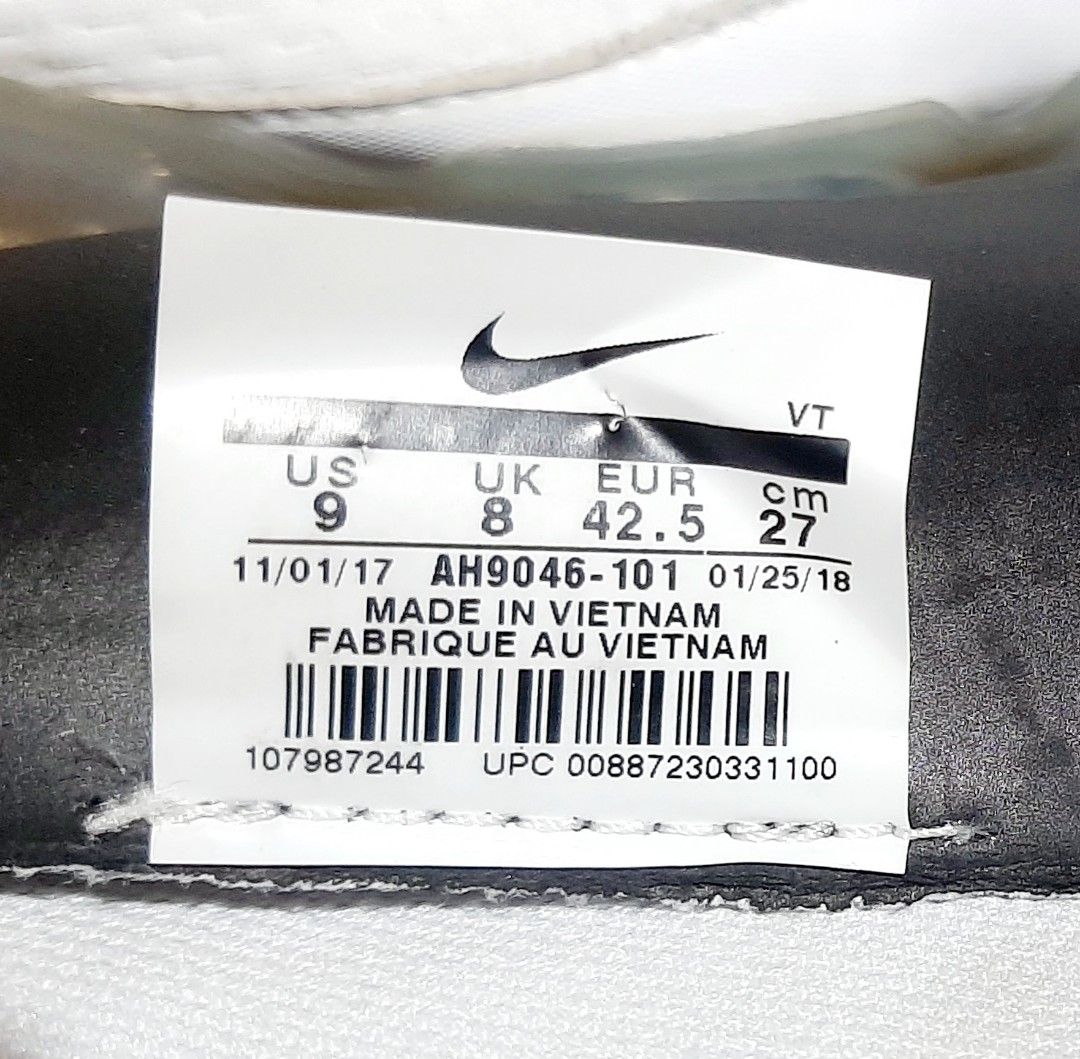 Nike AIR VAPORMAX originil Pair 9 us men 42.5 eur
