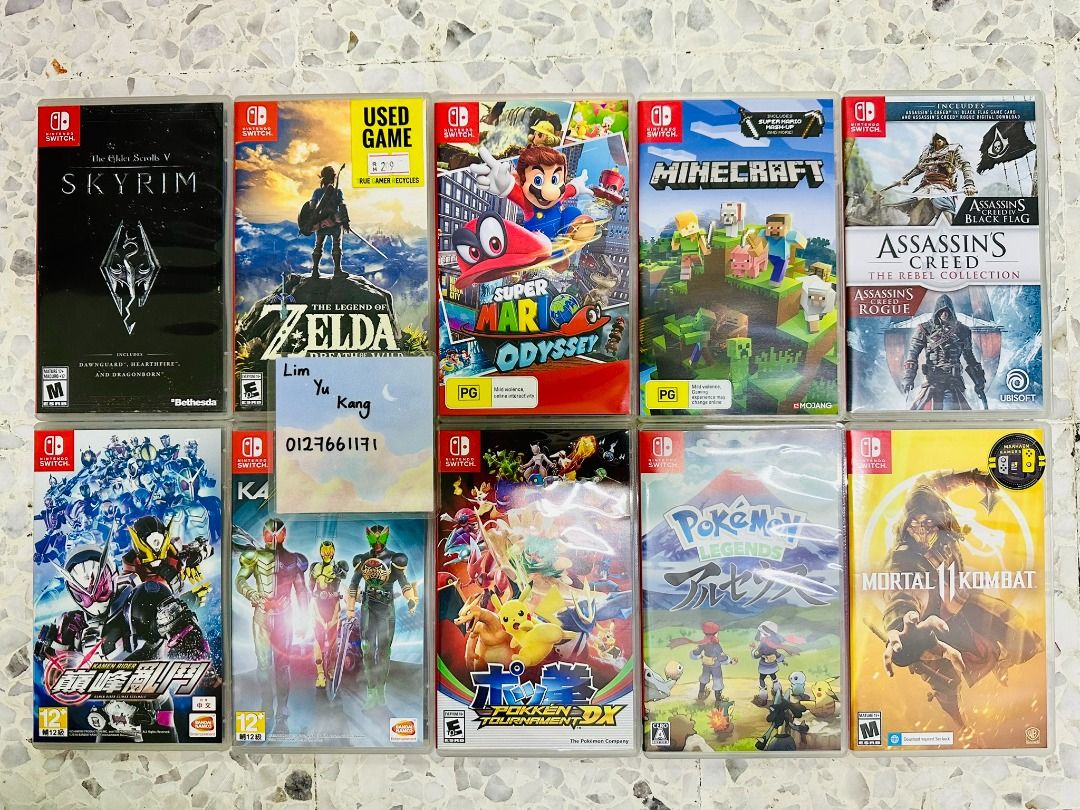 Where to buy outlet used switch games