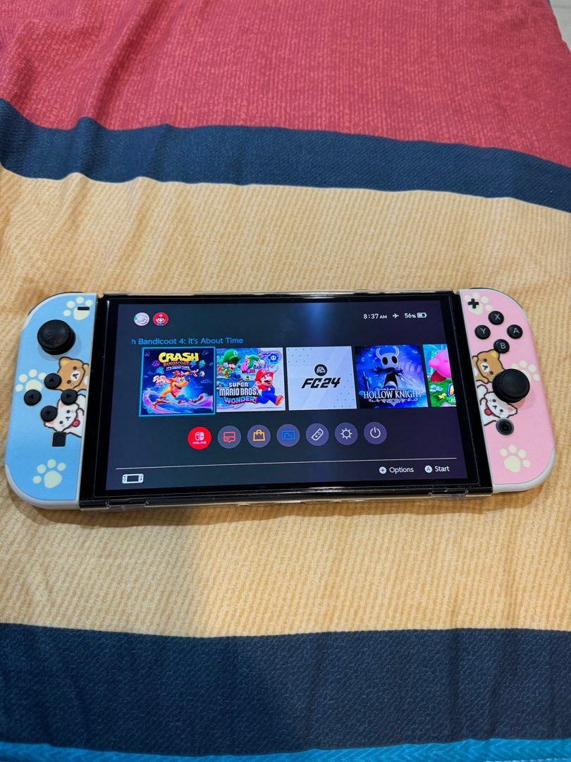 Nintendo switch Oled jailbreak 256gb, Video Gaming, Video Game Consoles, Nintendo on Carousell