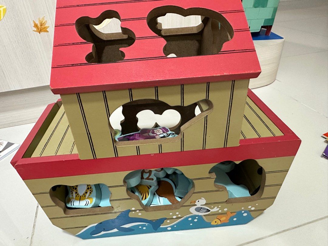 Noah Ark Melissa and Doug Set Babies Kids Infant Playtime on