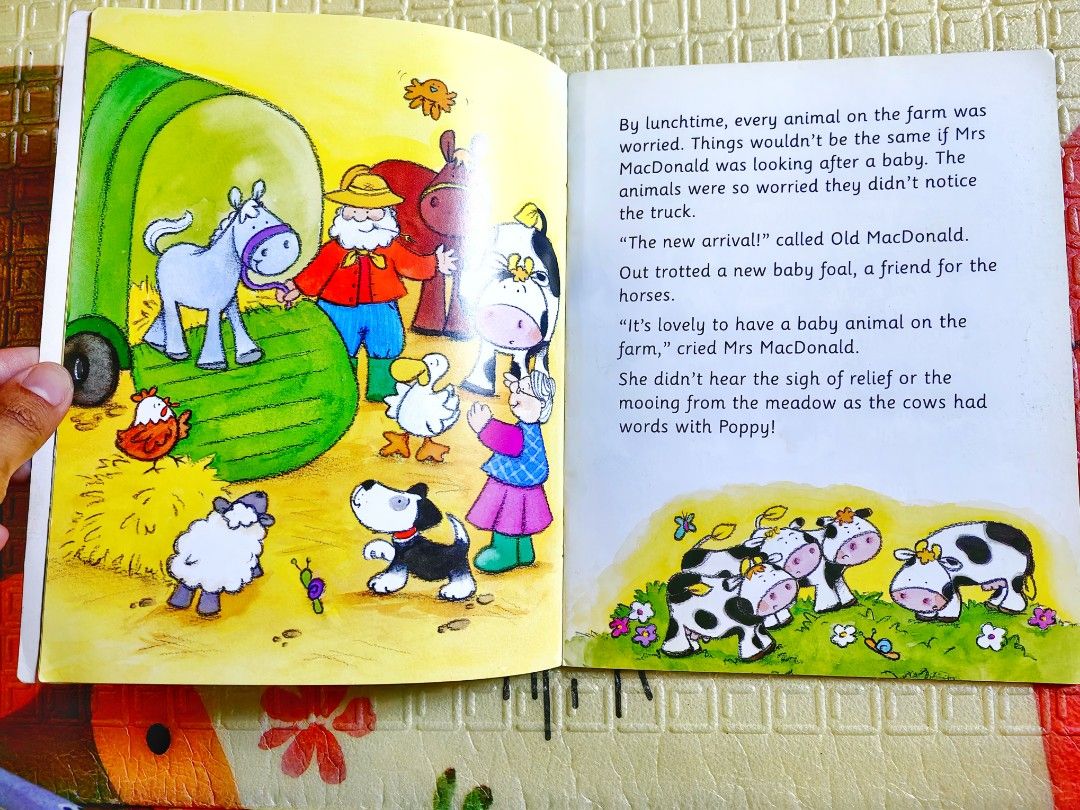 Old MacDonal Had Some Cows (Category: Storybooks) located in Pasig City. Submitted by m.eze (Listing ID 1269904697, Image 2). Description: VGUC. Paperback. Pickup from Buting, Pasig Shope3 Checkout Option..