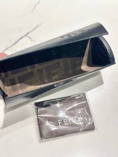 Original Fendi Eyeglass Case with Cloth