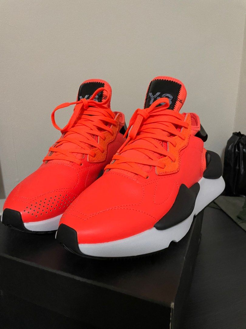 Original Y3 Adidas Kaiwa Orange Men s Fashion Footwear Sneakers on Carousell
