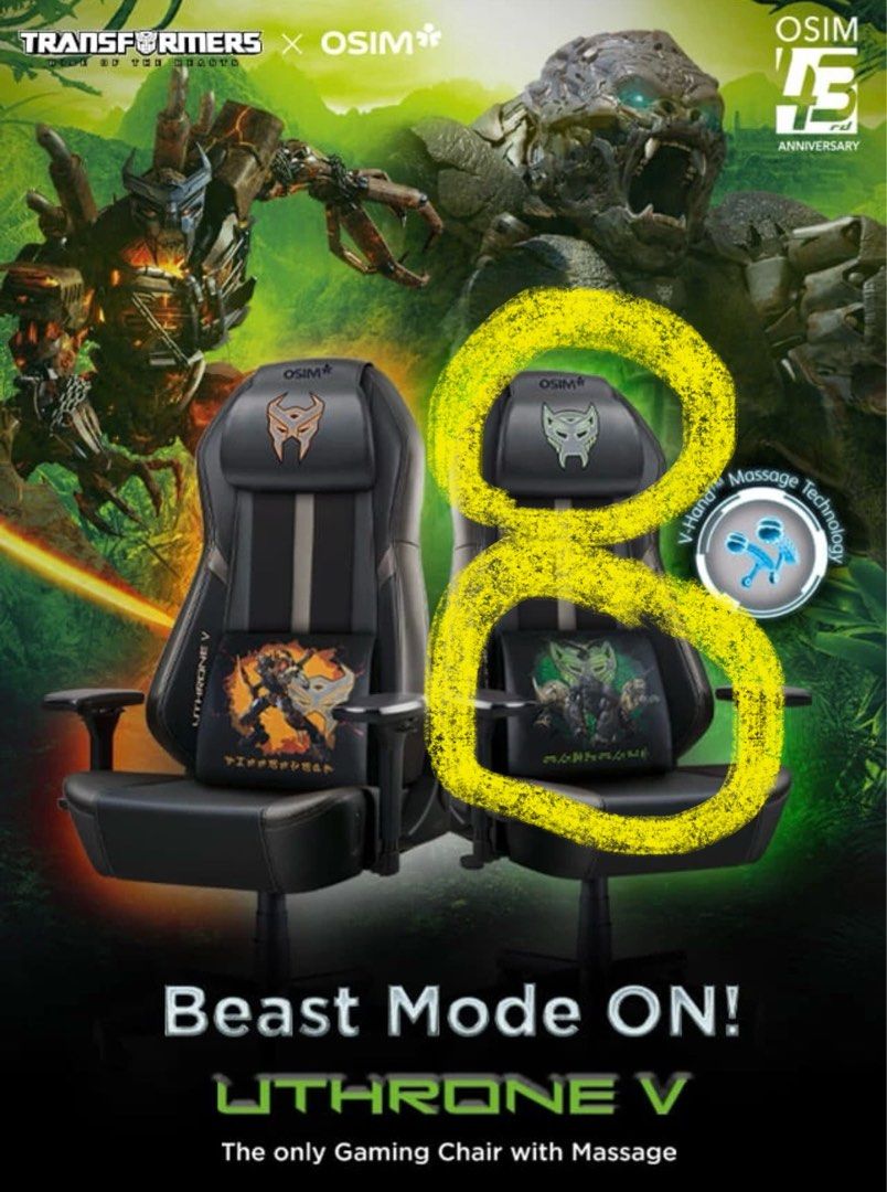 Gaming massage hotsell chair osim
