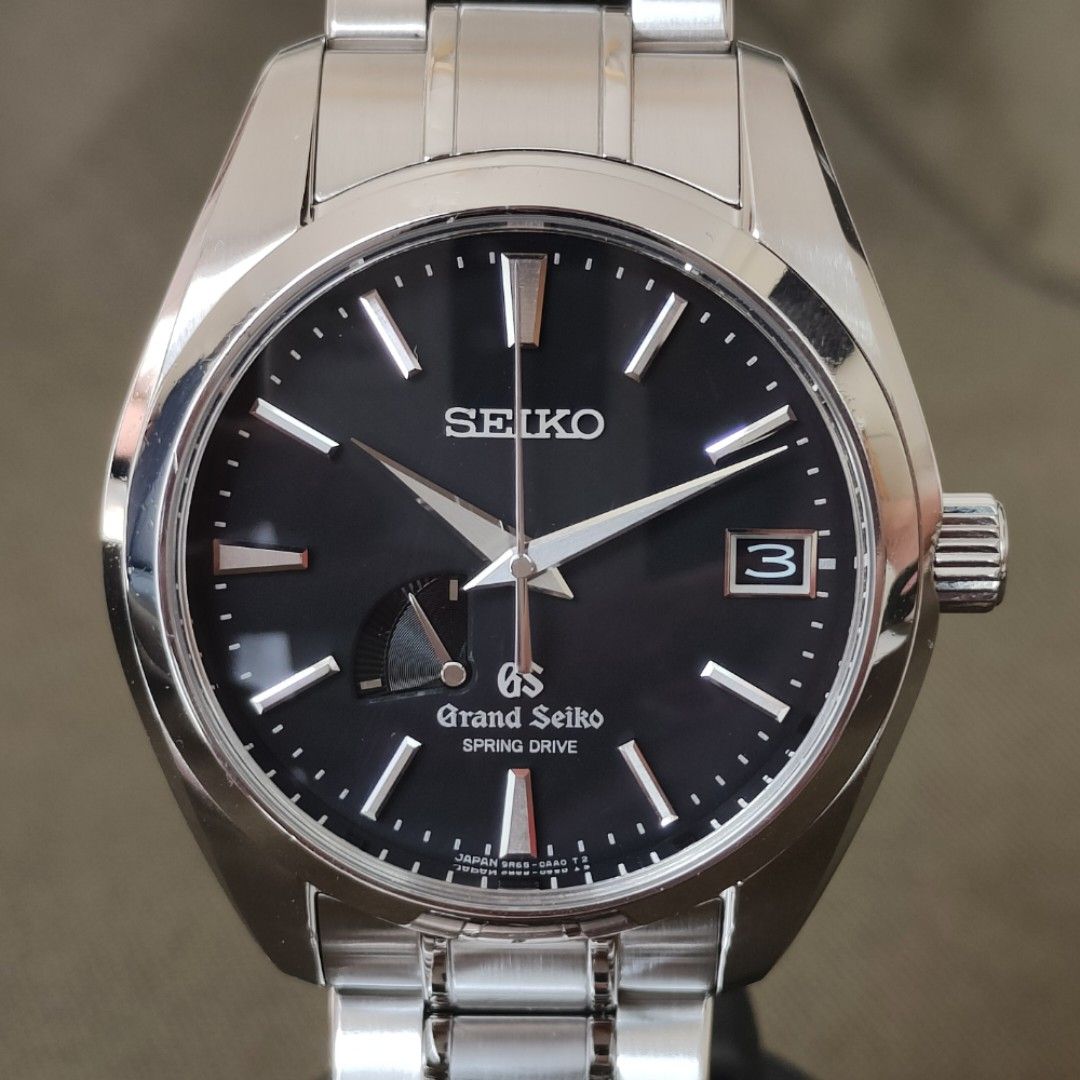 Overhauled Grand Seiko SBGA003 41mm Heritage Collection 9R65 Spring Drive Stainless Steel Watch Men s Fashion Watches Accessories Jewelry on Carousell