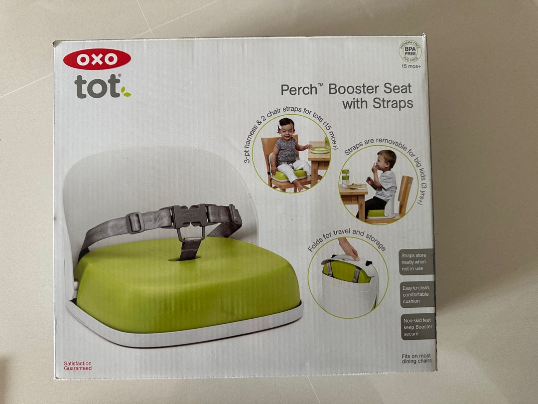 Oxo Tot Perch Booster Seat With Straps Babies Kids Nursing 